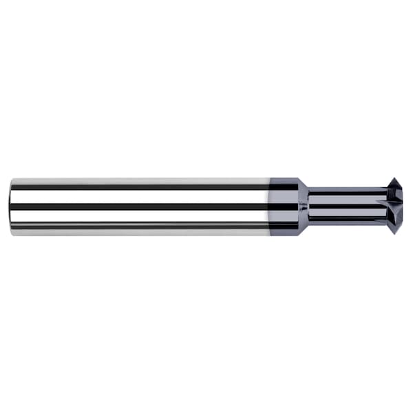 Double Angle Shank Cutter-Pointed .0780" (5/64) Cutter DIAx.0390" Wx.3750" (3/8) Neck L Carbide